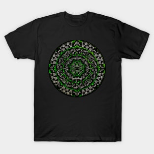 Neon Green Mandala T-Shirt